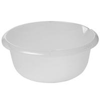 Miska okrągła z wylewką Natural transpa. 32x13 6l 001