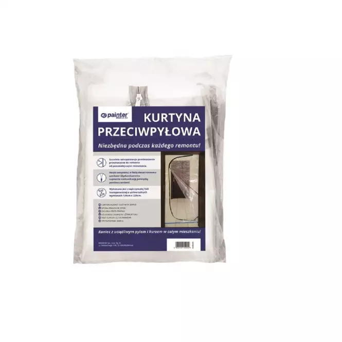 Kurtyna przeciwpyłowa 120 cm x 220 cm