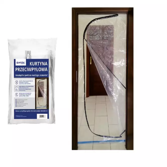 Kurtyna przeciwpyłowa 120 cm x 220 cm