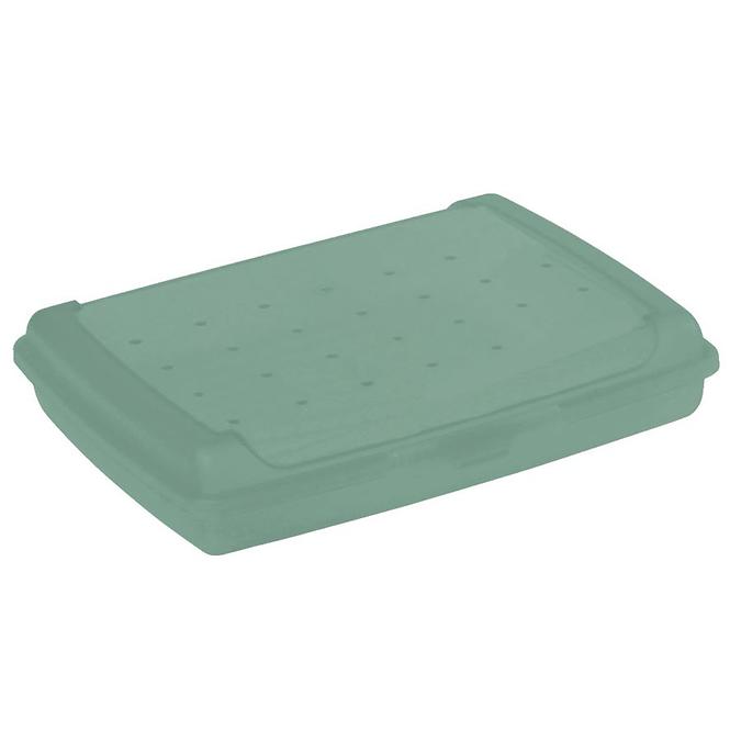 Pojemnik click-box mini  nordic green 17x13x3.5 0.5l  3