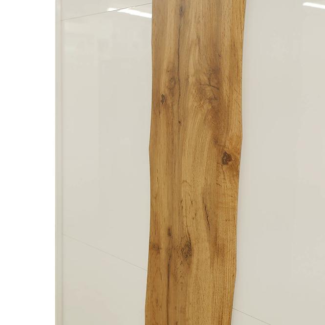 Szafa Wood 12 250 cm biały/wotan