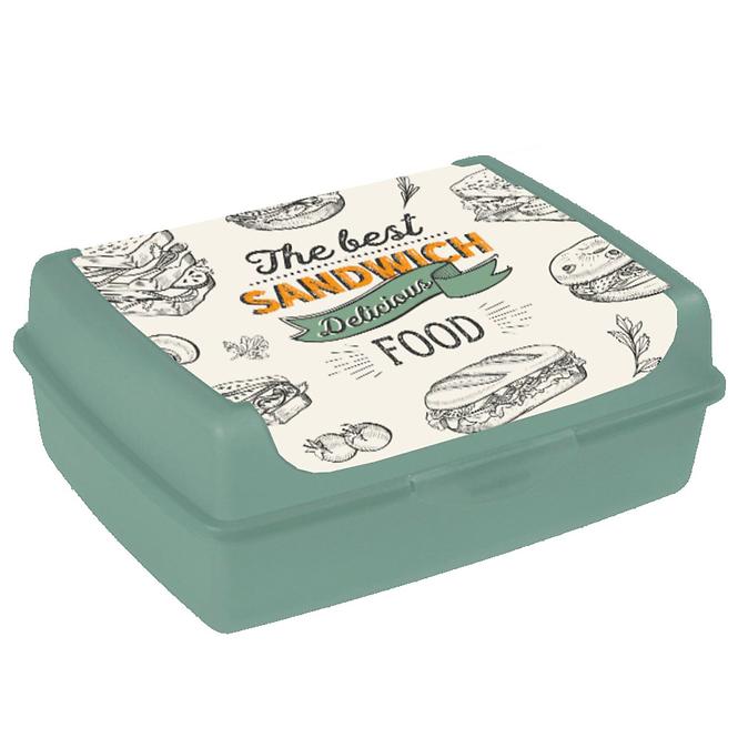 Pojemniki deco-click-box midi green 17x13x7 1l 315