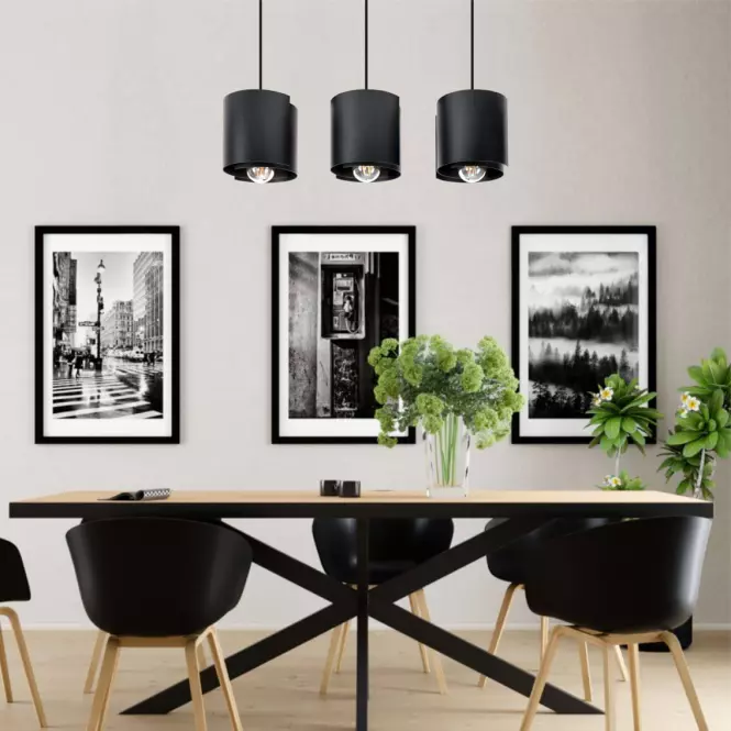 Lampa HUGO Black 2961/Z-B-3 LW3,5