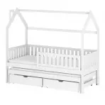 Łóżko Domek Monkey 90x200 white