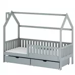 Łóżko Domek Natan 80x160 grey