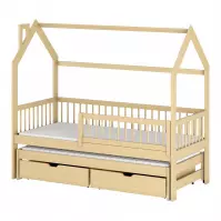 Łóżko Domek Papi 80x160 pine