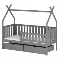 Łóżko Domek Simba 90x200 grey
