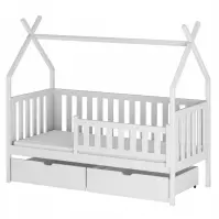 Łóżko Domek Simba 80x160 white