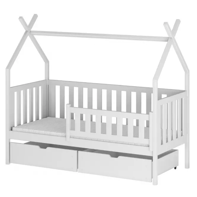 Łóżko Domek Simba 80x160 white