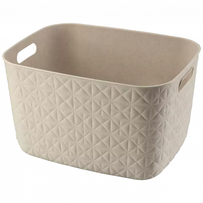 Koszyk Softex L 19l 258706 kremowy