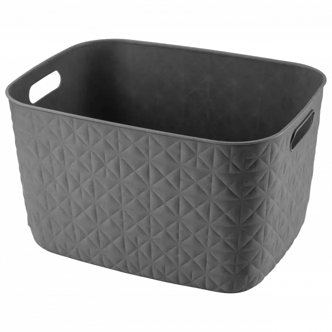 Koszyk Softex L 19l 258709 ciemny szary