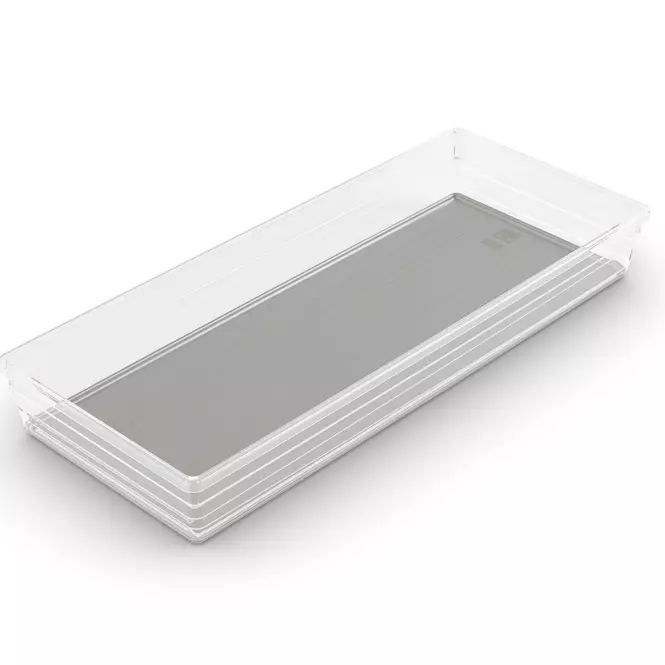 Organizer do szuflady 8 sistemo transparent/szary 24469