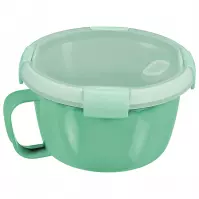 Pojemnik na żywność okrągły noodles 0.9l 250943 zielony