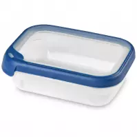 Pojemnik prostokątny 1.2l 252239 transparentny/niebieski
