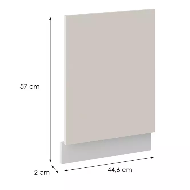 Front zmywarki Nicea 570x446 beż piaskowy