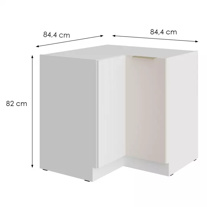 Szafka Kuchenna Nicea 90x90 DN 2F BB beż piaskowy