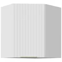 Szafka Kuchenna Tuluza 60x60 GN-72 1F (45°) biały mat lamel