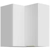 Szafka Kuchenna Tuluza 60x60 GN-72 2F (90°) biały mat lamel