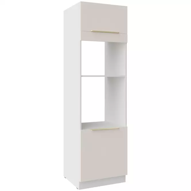 Szafka Kuchenna Nicea 60DPM-210 2F beż piaskowy
