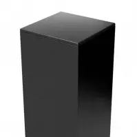 Słup gładki Genua 10x10x220 RAL 9005 mat