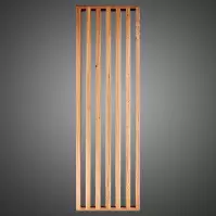 Ścianka lamelowa 3D MDF Natural 60x265cm