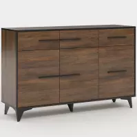 Komoda Frida II K3D3S shirin walnut Komoda Frida II K3D3S shirin walnut