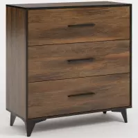 Komoda Frida II K3S shirin walnut Komoda Frida II K3S shirin walnut