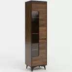 Witryna Frida II W1D shirin walnut Witryna Frida II W1D shirin walnut