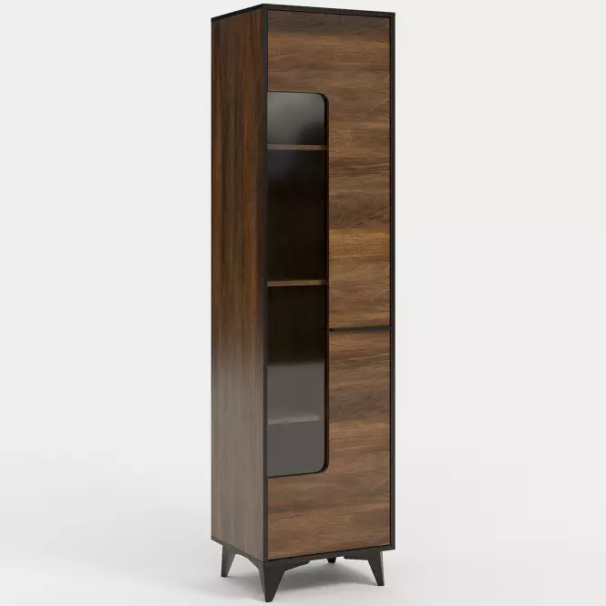 Witryna Frida II W1D shirin walnut