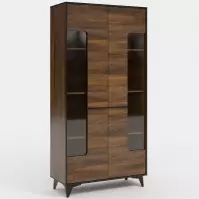 Witryna Frida II W2D shirin walnut Witryna Frida II W2D shirin walnut