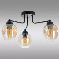Lampa W-1224/3 BLACK/AMBER LW3