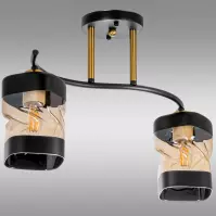 Lampa W-N 3630/2 BLACK/AMBER LW2