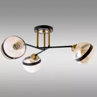 Lampa W-N 3594/3 BLACK/AMBER LW3