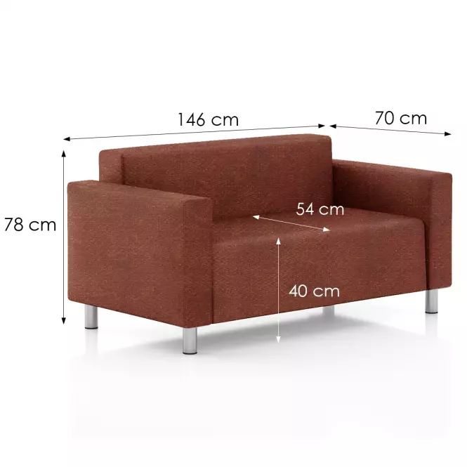Sofa Hugo 2 Glory 8