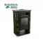 Piec stalowo kaflowy VERA zielony 6kW ,2