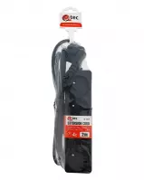 Przedłużacz Q-352f 4x z/u 2m black