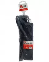 Przedłużacz Q-357f 4x z/u 3m black