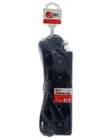 Przedłużacz Q-365f 5x z/u 5m black
