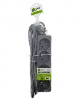 Przedłużacz Q-392f 4x z/u 2m grey