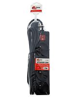 Przedłużacz z wyłączn. Q-353f 4x z/u 2m black