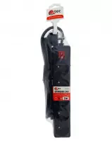 Przedłużacz z wyłączn. Q-354f 5x z/u 2m black