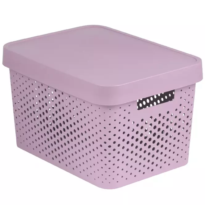 Pojemnik z przykrywką Infinity 17l 229152 różowy