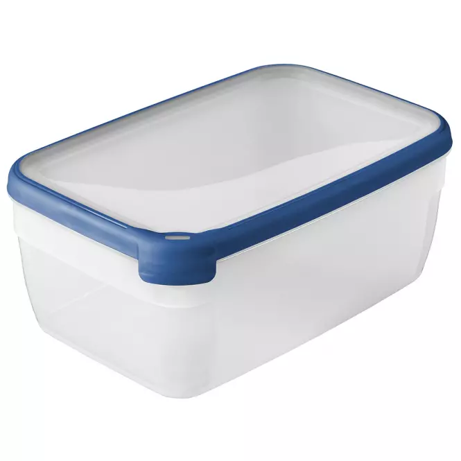 Pojemnik prostokątny 5.4l 252935 transparentny/niebieski