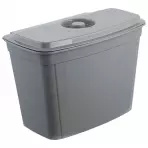 Kosz na śmieci do zawieszania z pok. Grey 16.3x27x19 4l