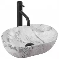 Umywalka nablatowa Amelia Mini Stone Matt Rea-U9109 