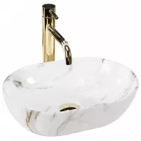 Umywalka nablatowa Amelia Mini Aiax Shiny Rea-U9107