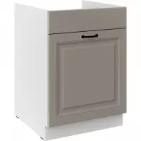 Szafka kuchenna Stilo claygrey/biały 60ZL 1S BB