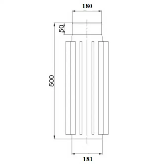 Radiator RPŻ 200/500-BERTR14