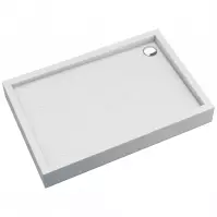 Brodzik prostokątny Astrix 90x120x16 biały struktura AQM4747BST