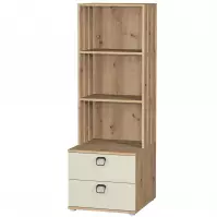 Regał 2s Camari Dąb Artisan/Casmhere